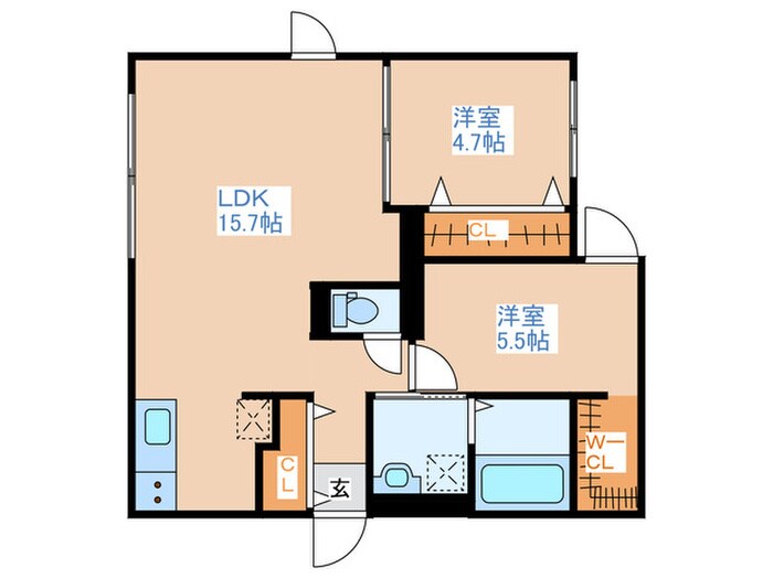 仮）JANUS residences澄川中央の物件間取画像