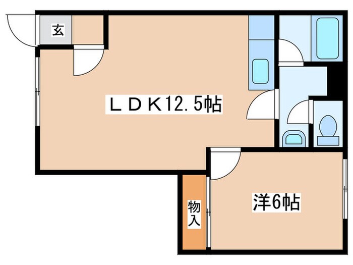 メイプルコートの物件間取画像