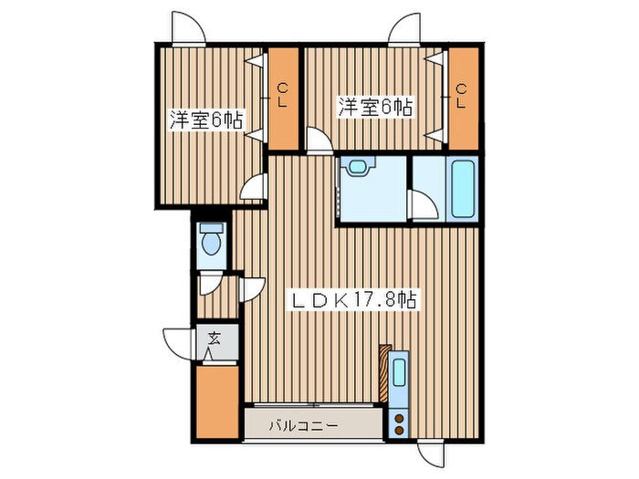 スピカ・クラージュの物件間取画像