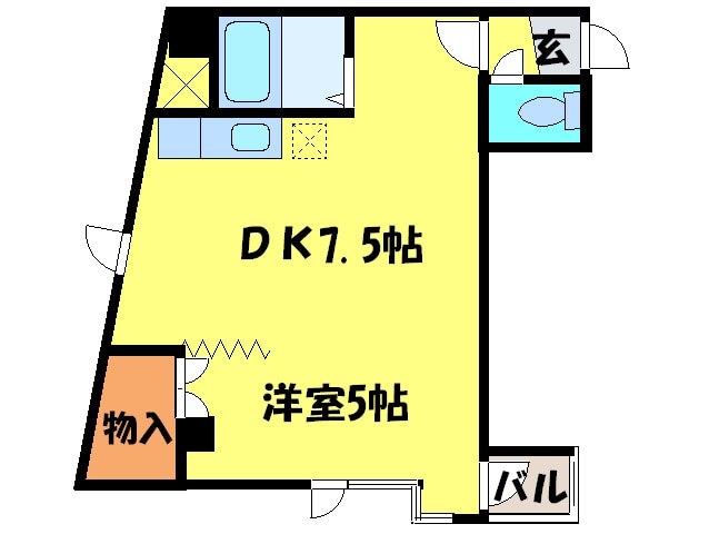 パークヒルズ中央 Ｙの物件間取画像