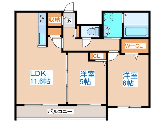 エナグランツ山鼻公園の物件間取画像