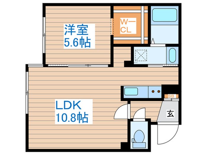 ﾛｰﾀｽｻｳｽの物件間取画像