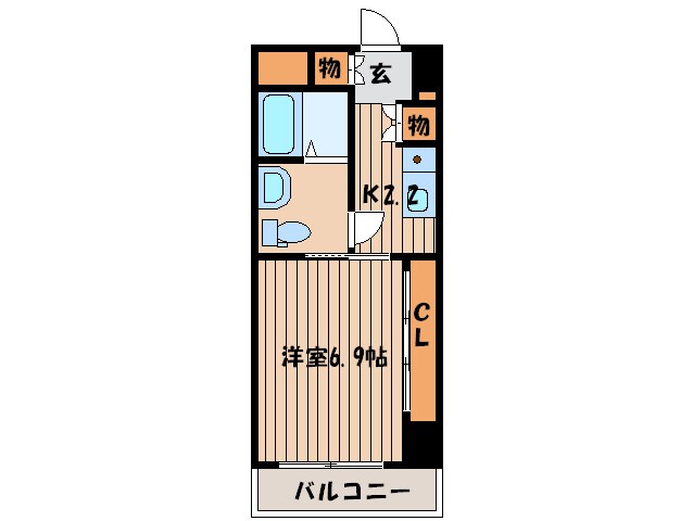 テック札幌の物件間取画像