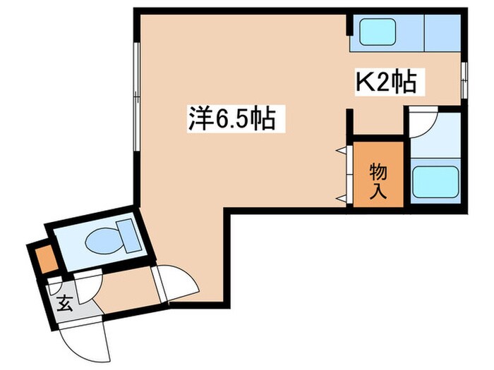 ＪＫステ－ジＮ１４Ｂの物件間取画像