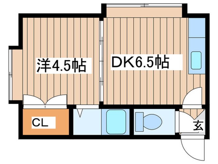 エルパラシオＣ棟の物件間取画像