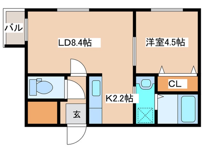 スリーナインYGの物件間取画像