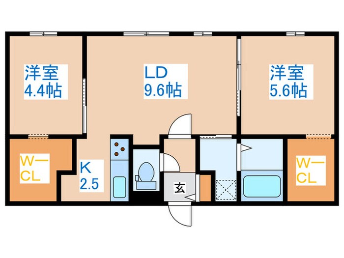 Livease Yamanoteの物件間取画像