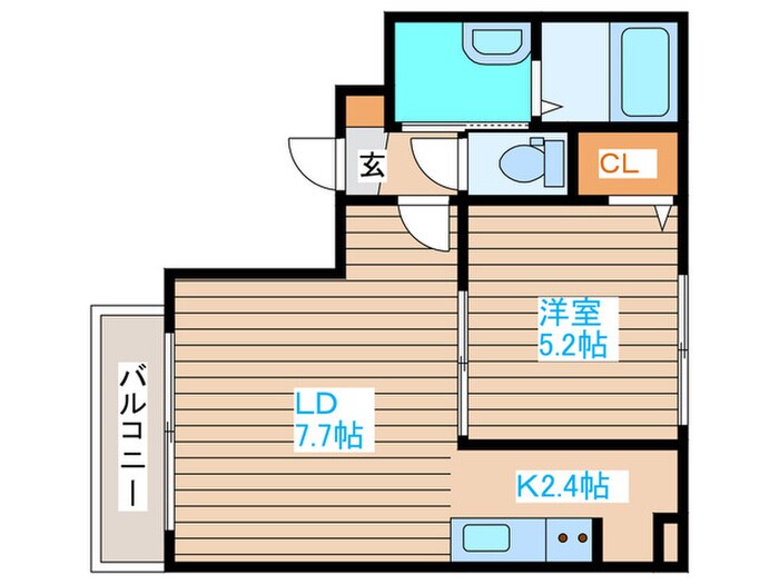 仮）ブリス南郷XIの物件間取画像