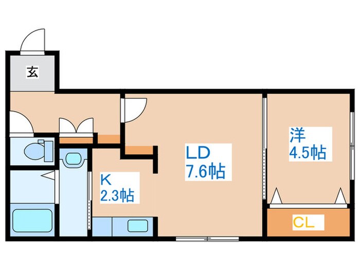 ＢＡＳＥ　ｔｅｙｎｅの物件間取画像