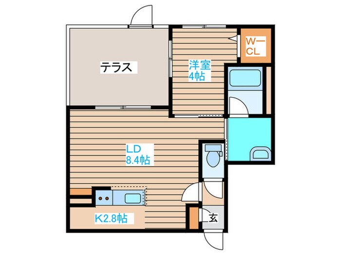 仮）本通20丁目南MSの物件間取画像