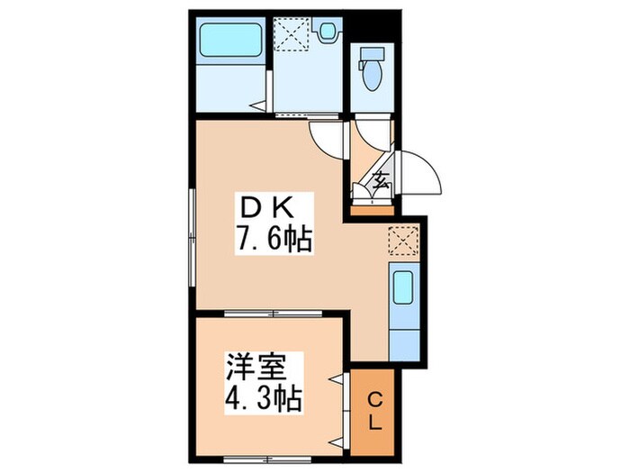 Ｌｉｇｈｔ　Ｐｏｉｎｔ月寒の物件間取画像