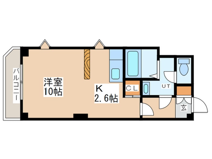 メゾンドエルミタージュ円山の物件間取画像