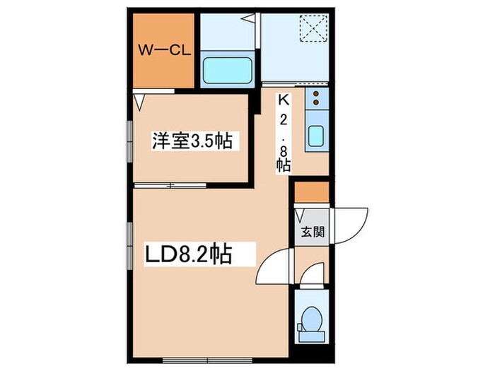 LiveaseN16の物件間取画像