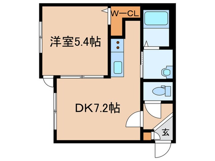 ホロムア美園の物件間取画像