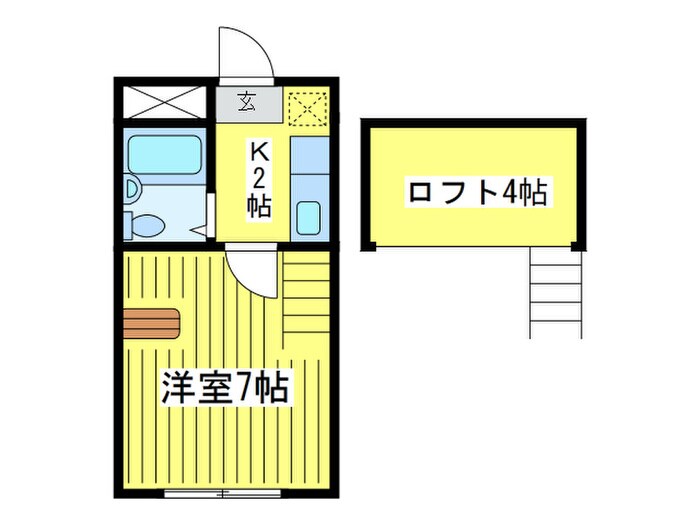 クィ－ン南５条の物件間取画像