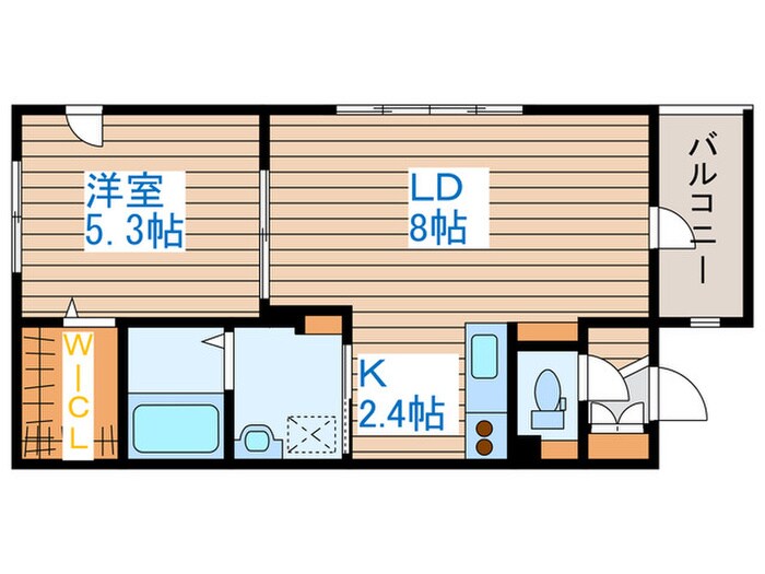 グランメール美園６－３の物件間取画像