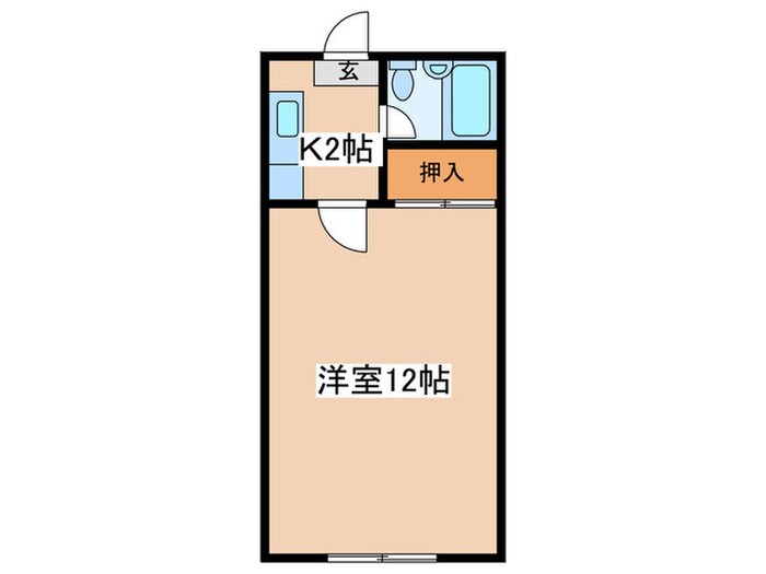 パークサイド６１８の物件間取画像