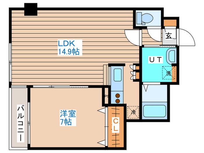 Ｇ・ＦＬＡＴ／５１２の物件間取画像