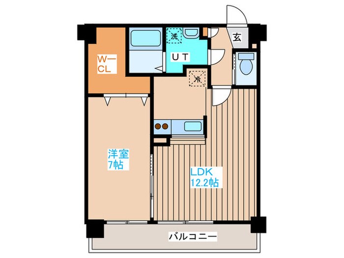 Ｇ・ＦＬＡＴ／５１２の物件間取画像