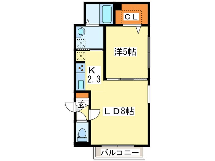 グランメール　北20条の物件間取画像