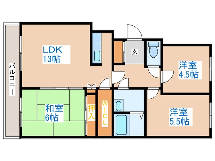 デイトナの物件間取画像