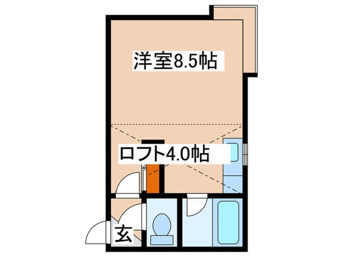 グランステージ北１３条の物件間取画像