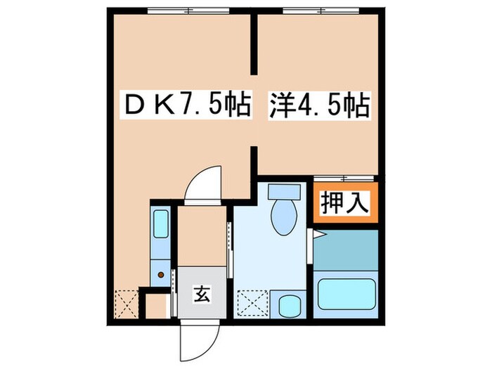 物件間取画像
