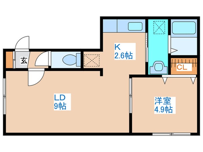 旭コーポⅢの物件間取画像