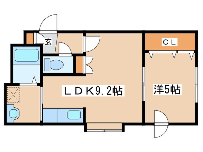 平岸アペリオの物件間取画像