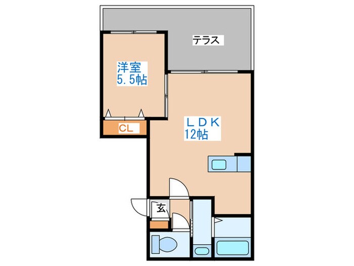 プレミアシティ札幌の物件間取画像