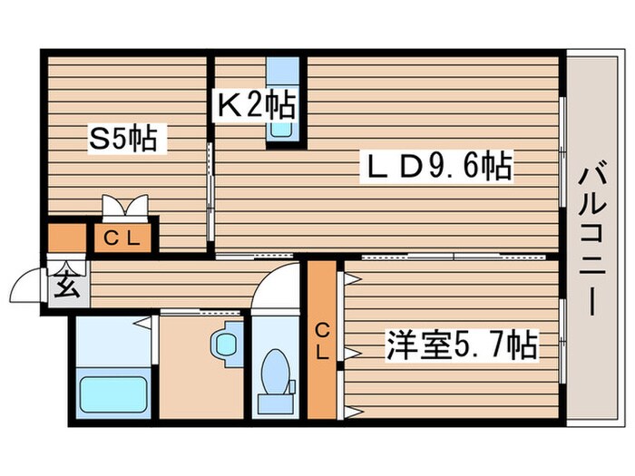 Precious court annexの物件間取画像