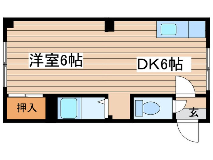 グレ－スハイムの物件間取画像