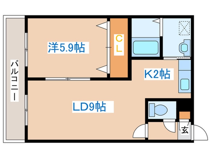 Ｃｍｆｏｒｔ琴似の物件間取画像