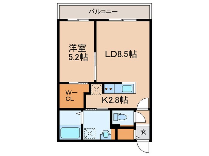 Lejon′s Gardenの物件間取画像