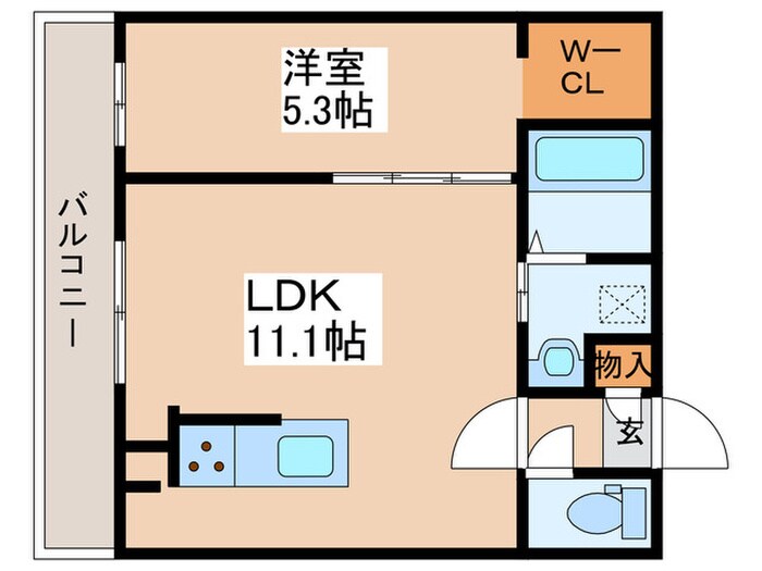 Dominion N27の物件間取画像