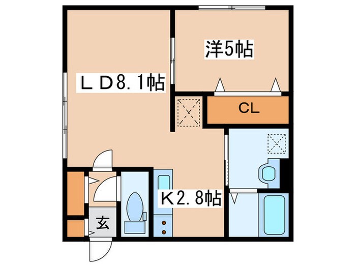 グランメールリベルテの物件間取画像