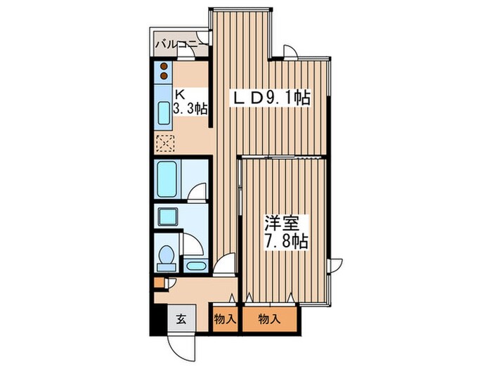 藤井ビル裏参道の物件間取画像