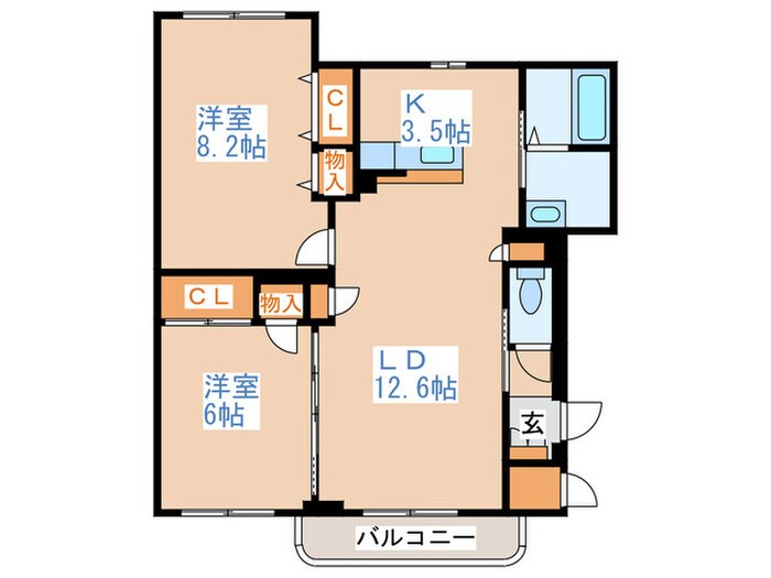 エターナル7の物件間取画像