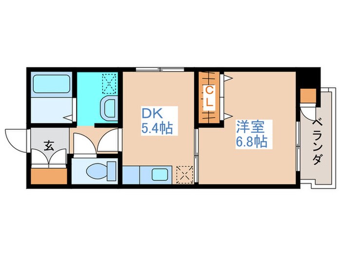 リーブル２５の物件間取画像