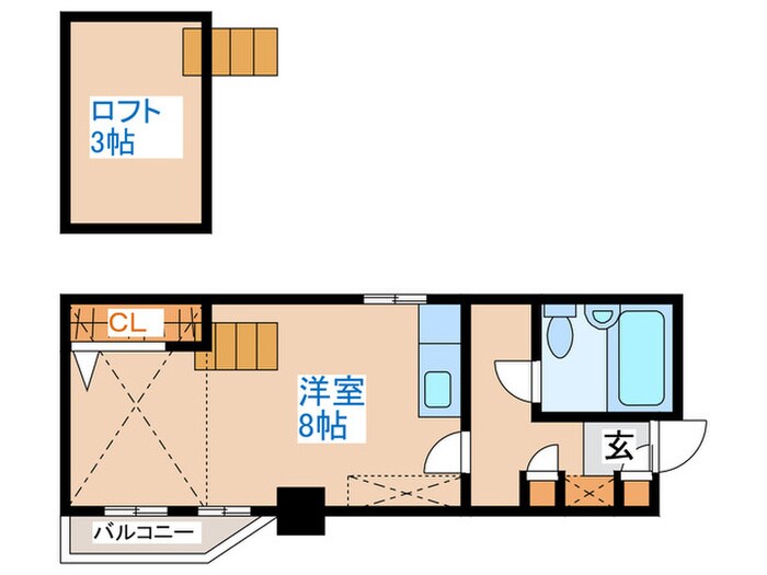 オパス南５条の物件間取画像