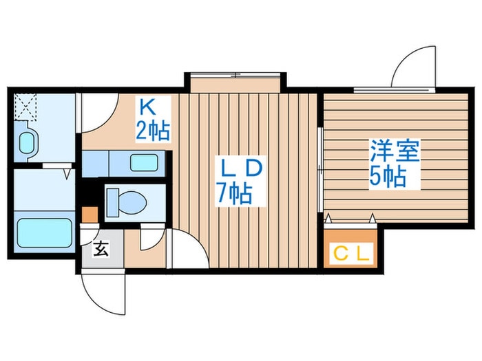 メゾン ド 咲良の物件間取画像