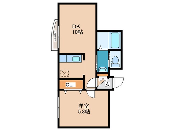 ラガ－ハイム本郷通の物件間取画像