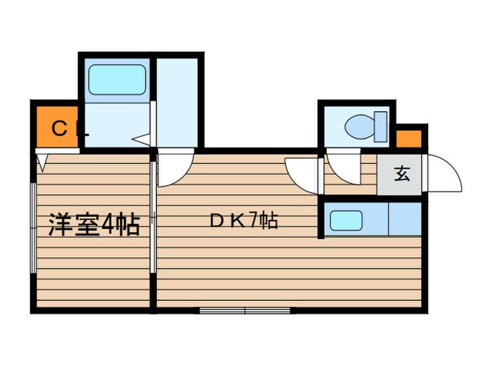 ジュネスコ－ト旭町壱番館の物件間取画像
