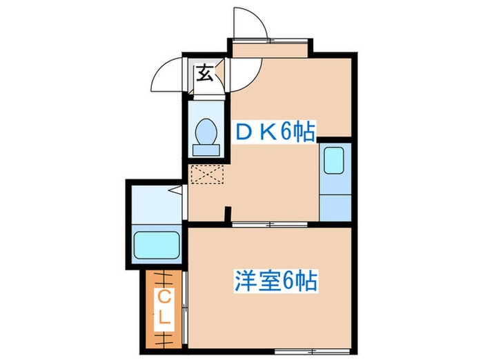 ベルハイムⅢの物件間取画像