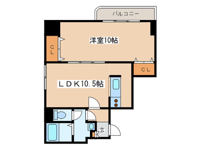 ＫＫＳ白石の物件間取画像