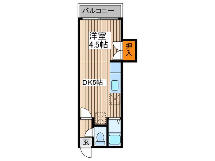 アラン札幌イーストの物件間取画像