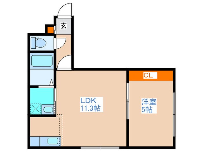KING HOUSE KANJYODORI HIGASHIの物件間取画像
