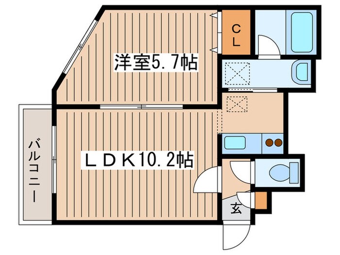 フォレスト円山の物件間取画像