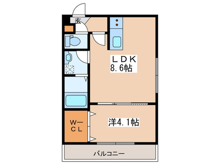 パークサイト東札幌の物件間取画像