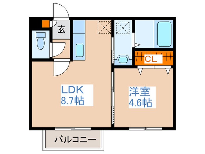 ベッサの物件間取画像